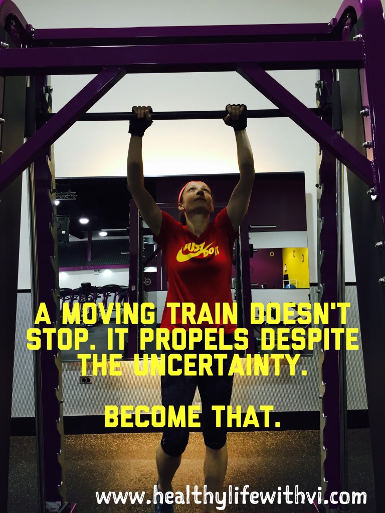 Be a moving train